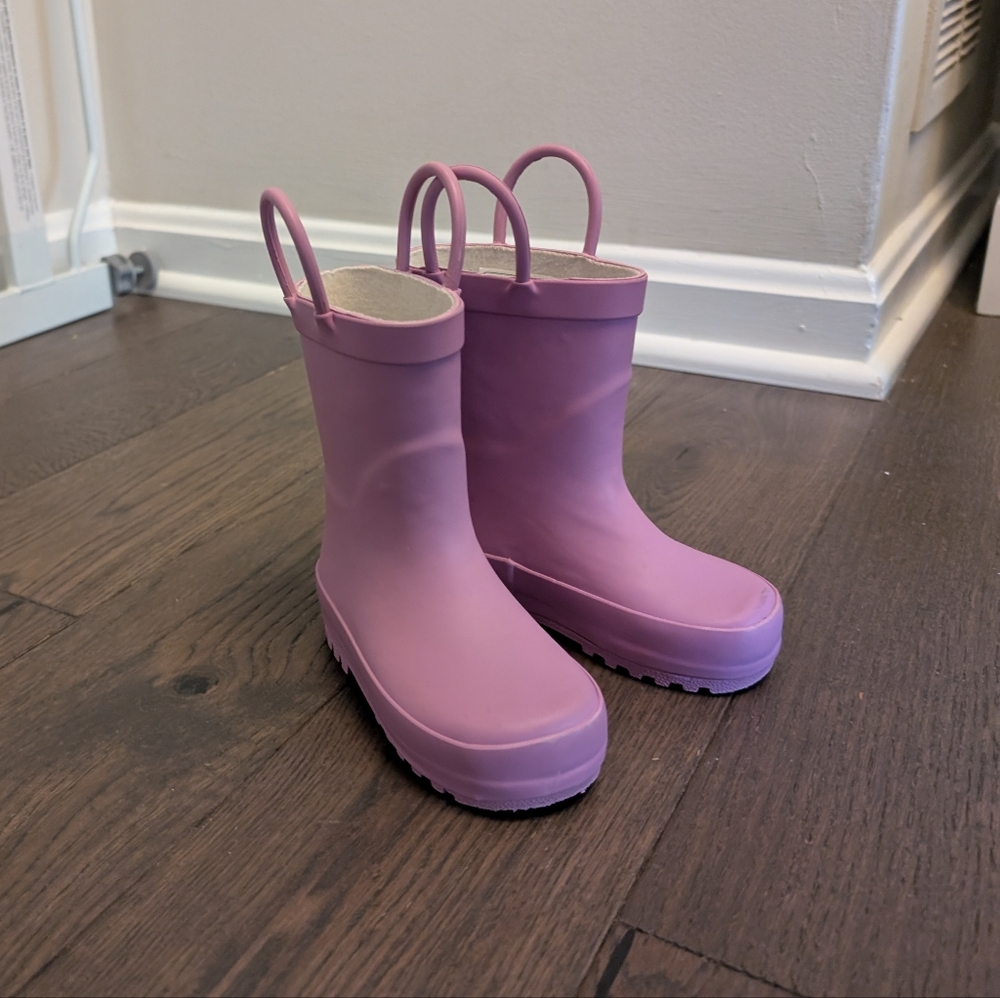 Lone Cone Matte Light Purple Rain Boots